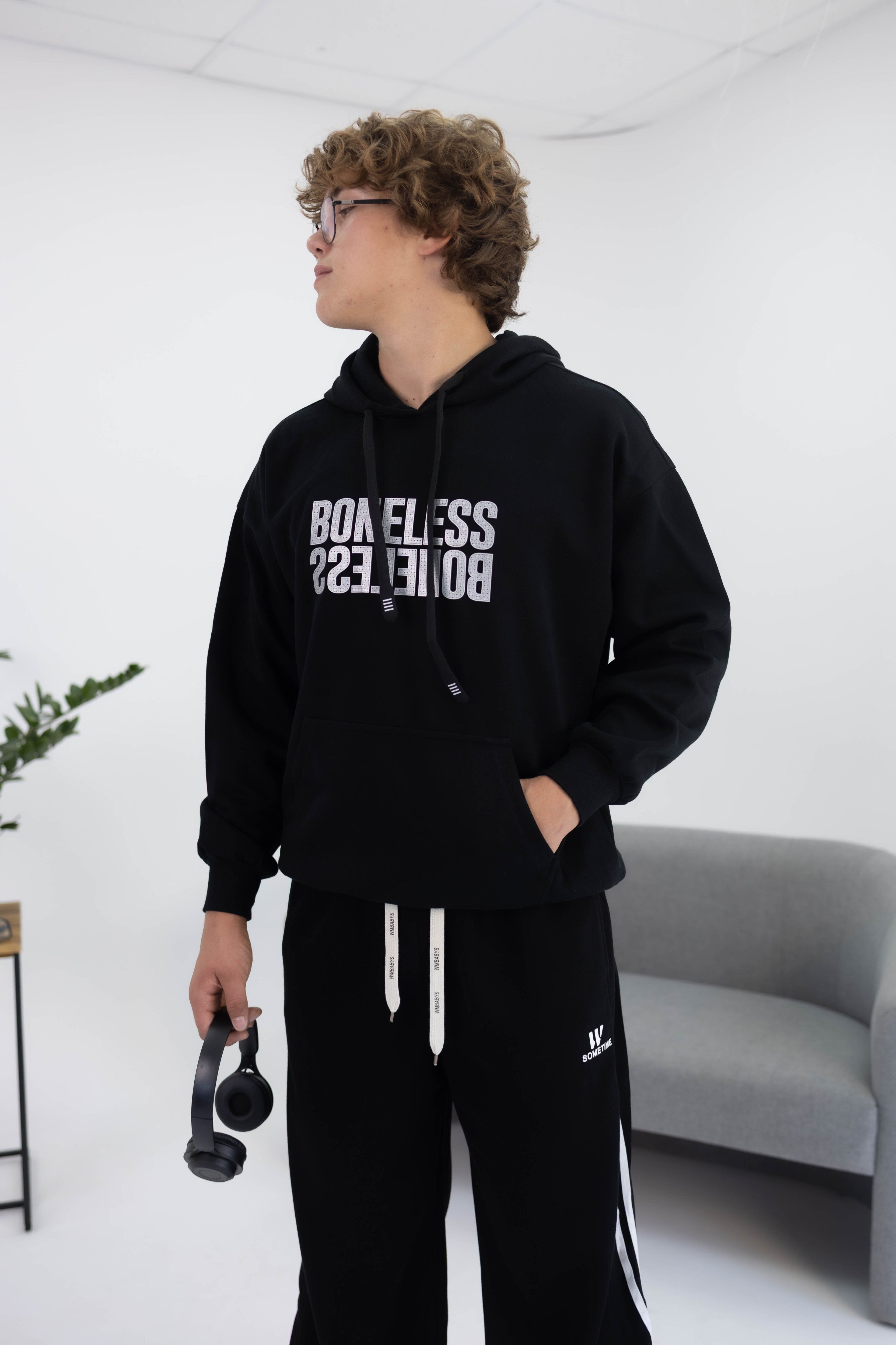 Bluzy z kapturem BONELESS