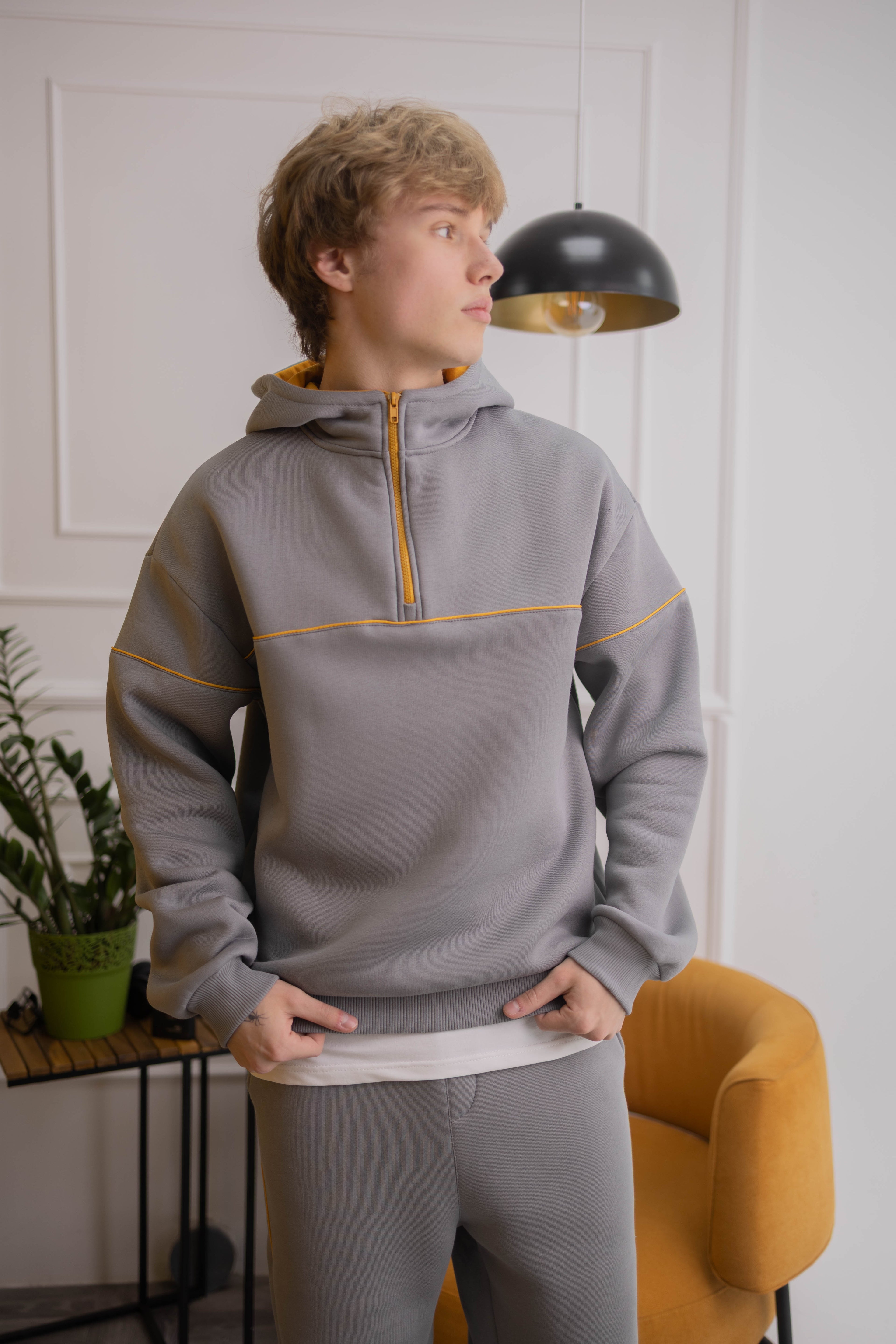 Худі QUATER ZIP fleece