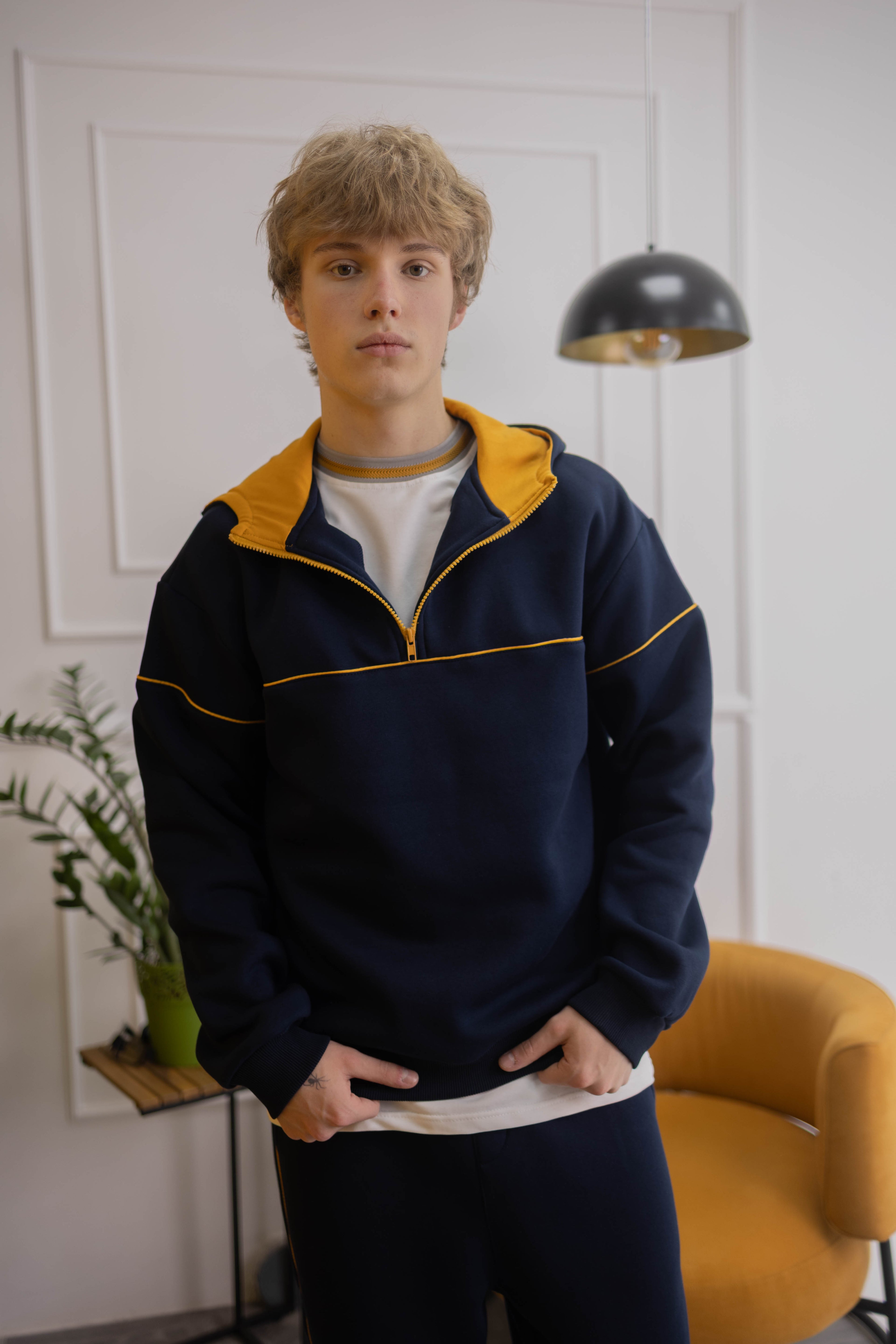 Худі QUATER ZIP fleece