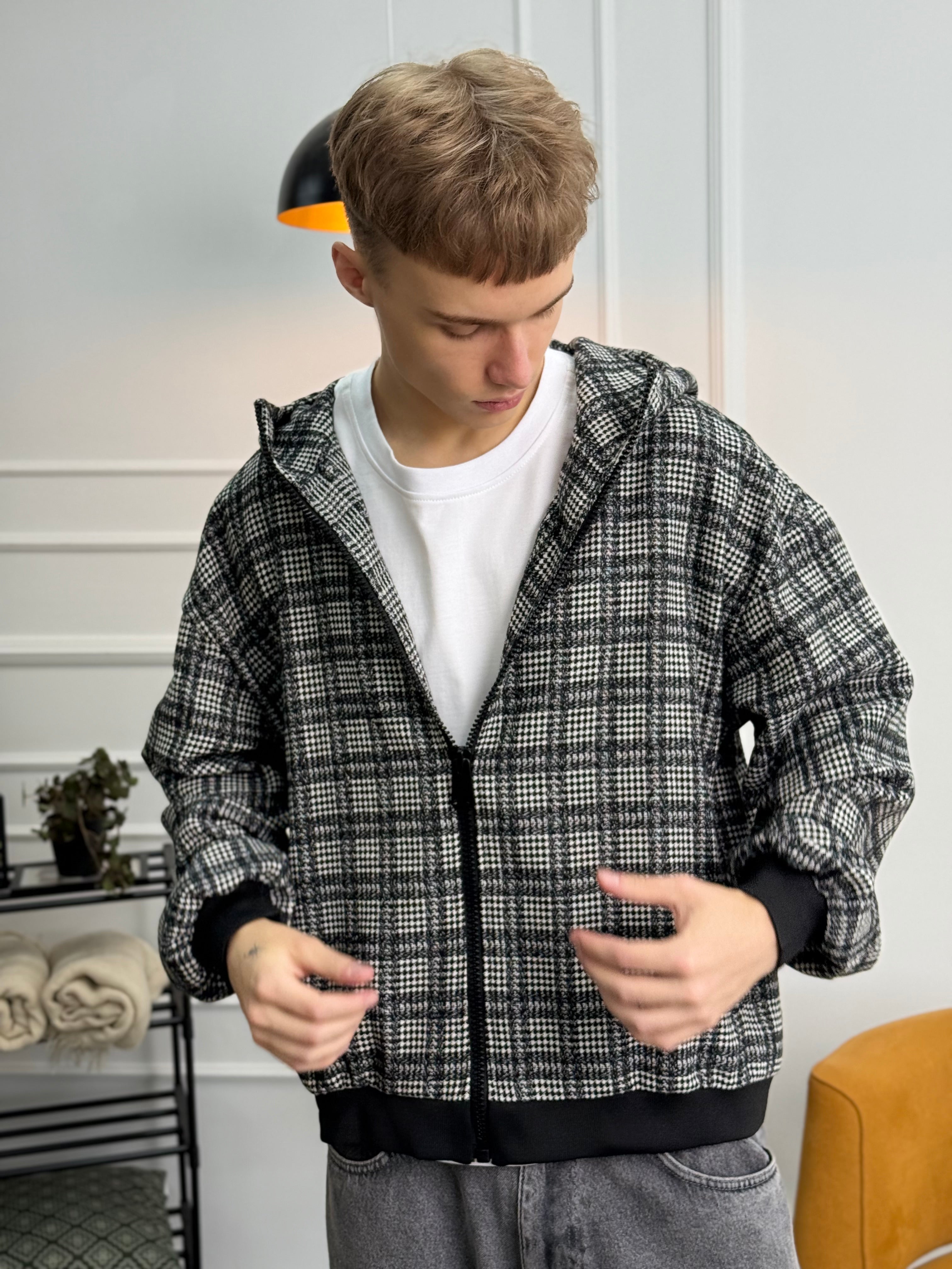Zipper ZIGZAG checkered