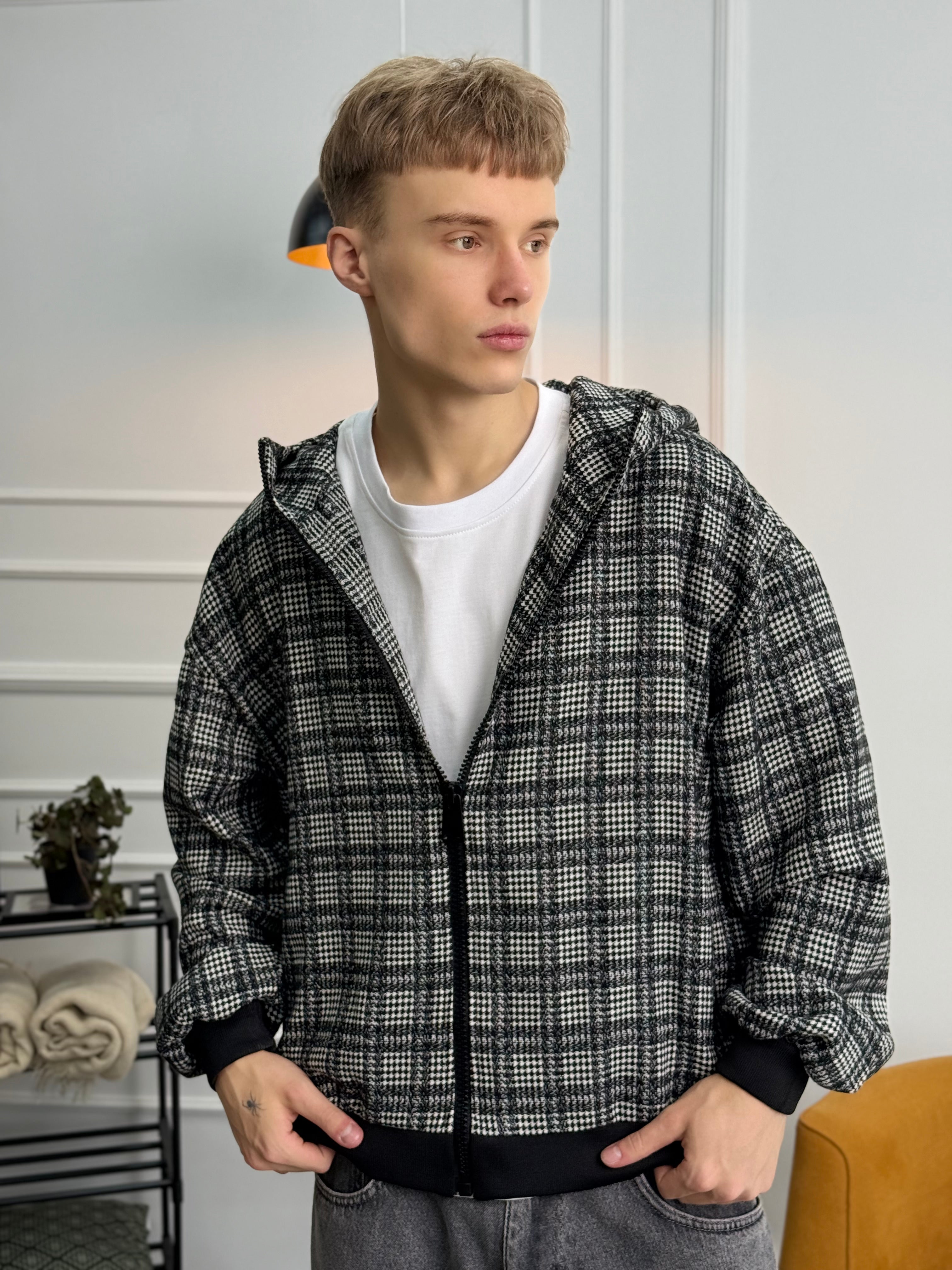 Zipper ZIGZAG checkered