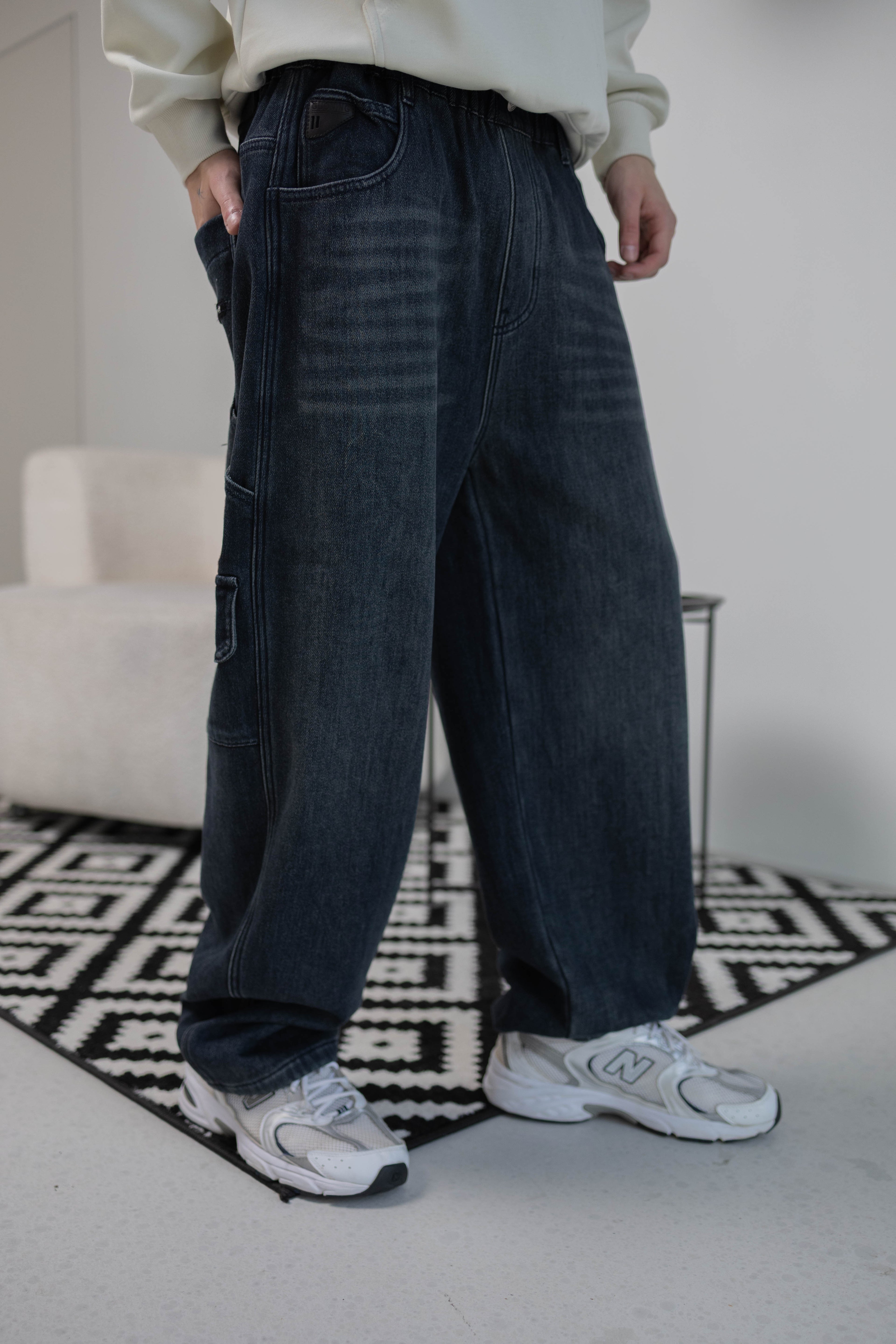 Jeans fleece-lined REVERS