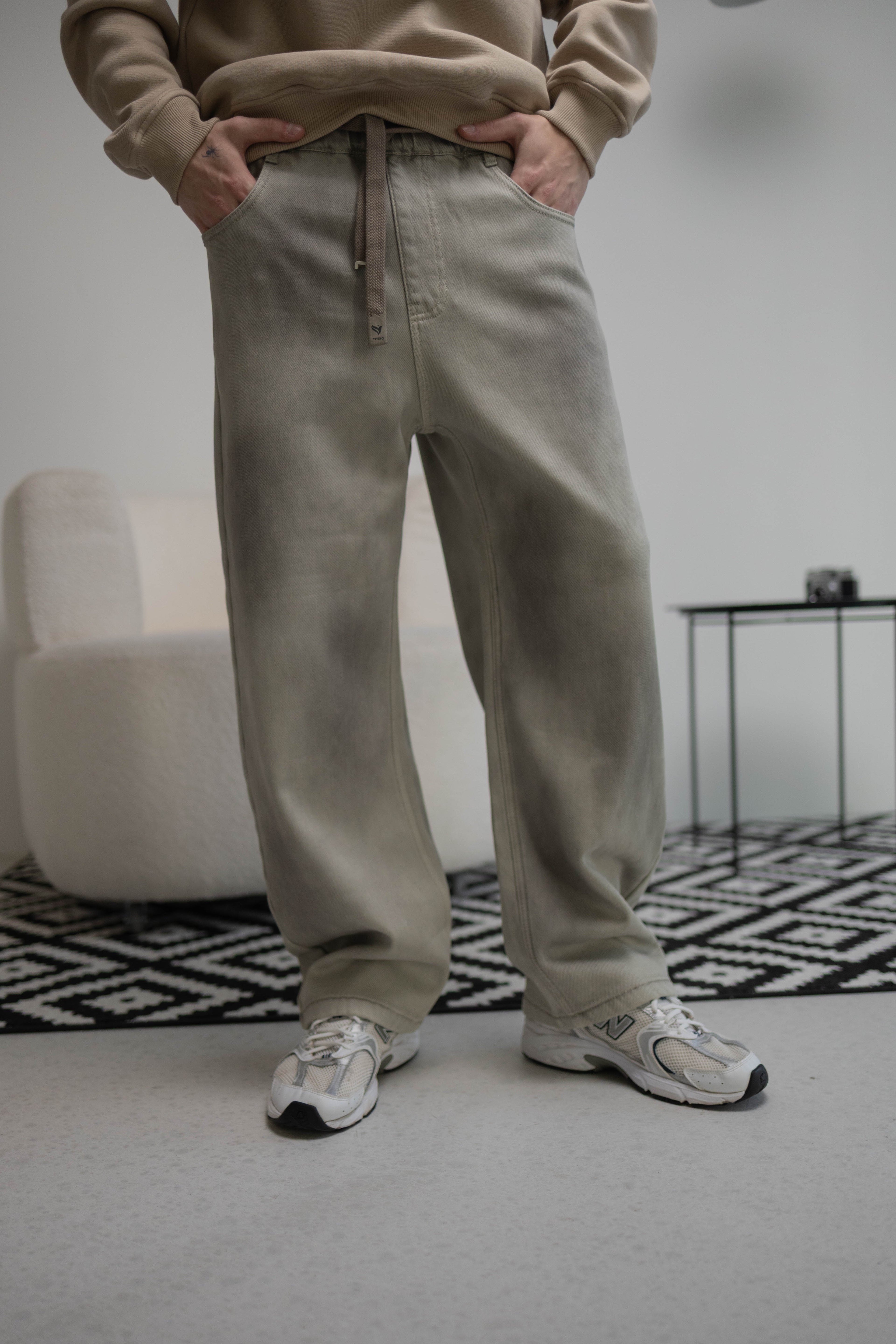 Jeans fleece-lined INDI